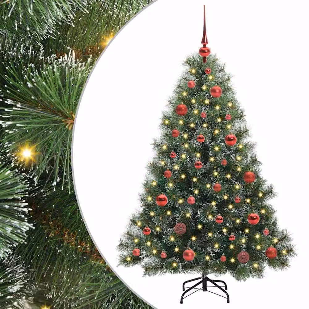 Berkfield Home Artificial Green Christmas Tree with 150 LEDs, Height: 150 cm – 2