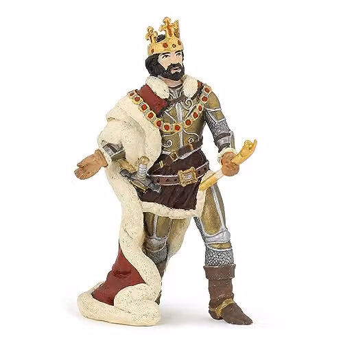 Papo King Ivan Realistic Figure from the Enchanted World Collection in Multicolour