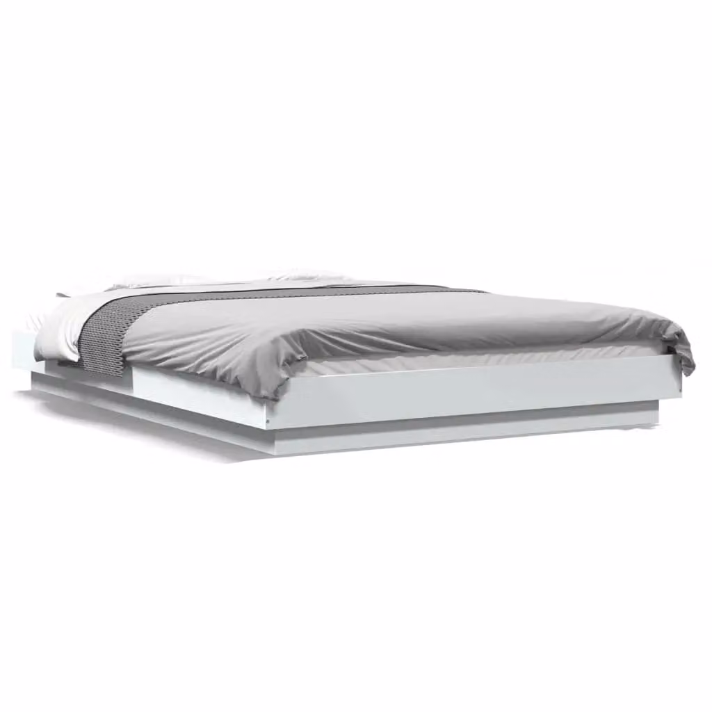 Berkfield Home Modern White Bed Frame with Drawers W/D/H: 140 x 190 cm – 2