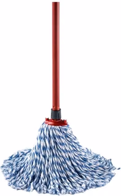 Vileda Supermocio Microfibre and Cotton String Mop with Telescopic Handle in Multicolour