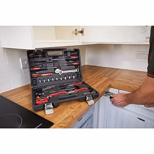 Draper 43 Piece Redline Tool Kit, Red and Black – 4