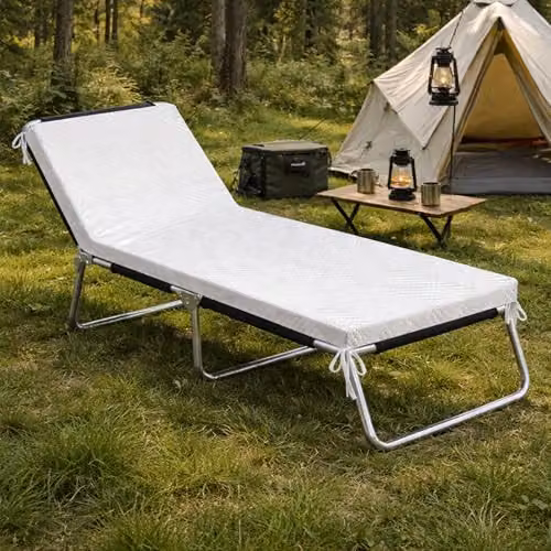 Lavio Single Gel Memory Foam Camping Mattress with Machine Washable Cover, W/D/H: 190 x 75 x 7.6 cm – 5