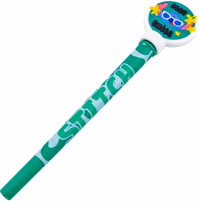 Lilo & Stitch Rollerball Pen with Topper in Green