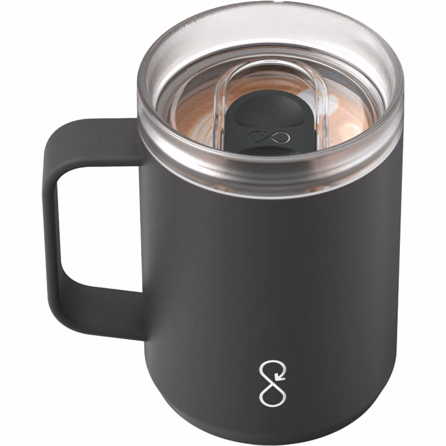 Ocean Bottle Insulated Travel Mug, 350ml, Jet Black – 2