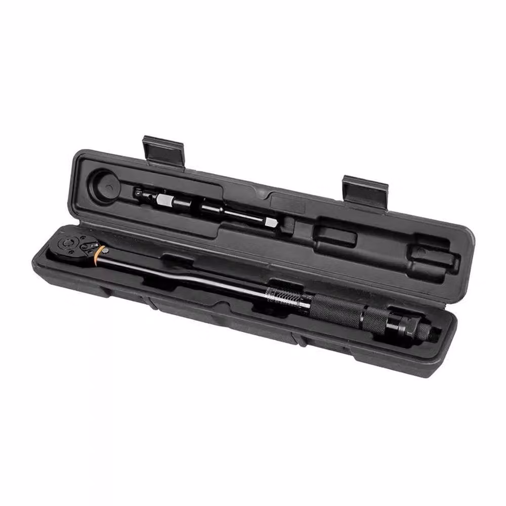 NESTLUNE 3 in 1 Torque Wrench Ratchet with 1/4 inch, 3/8 inch and 1/2 inch Drive in Black – 5