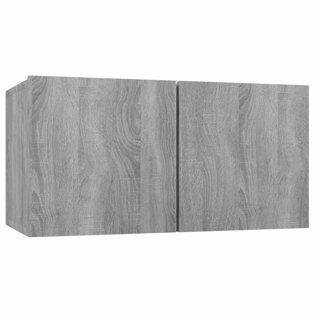 Berkfield Home Hanging TV Cabinet in Grey Sonoma, W/D/H: 60 x 30 x 30 cm – 2