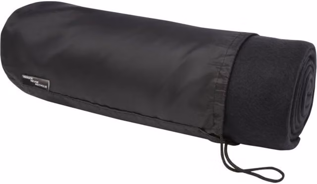 Bullet Willow Black Polyester Fleece Blanket, W/D/H: 152 x 127 x 127 cm – 1