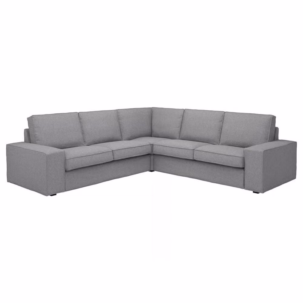 Snug Furniture Birmingham Ltd Alaska Large L-Shape Corner Sofa in Grey – 2