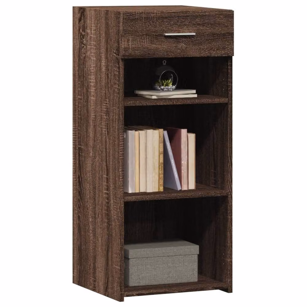 Berkfield Home Modern Sideboard in Brown Oak, W/D/H: 40 x 42.5 x 93 cm – 3