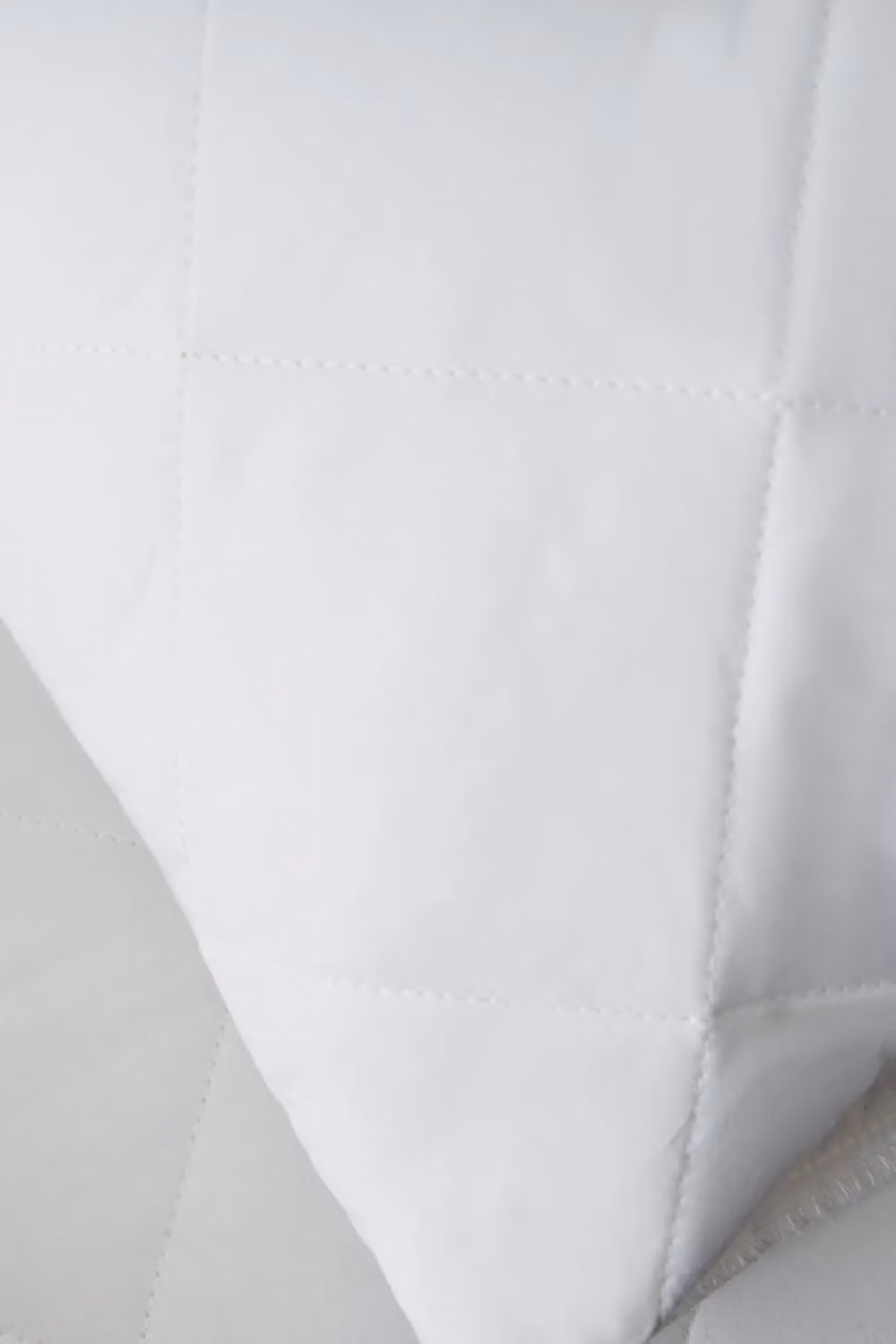 BHS Hotel Collection White Cotton and Lyocell Breathable Allergy-Friendly Pillow Protector for Adults – 2