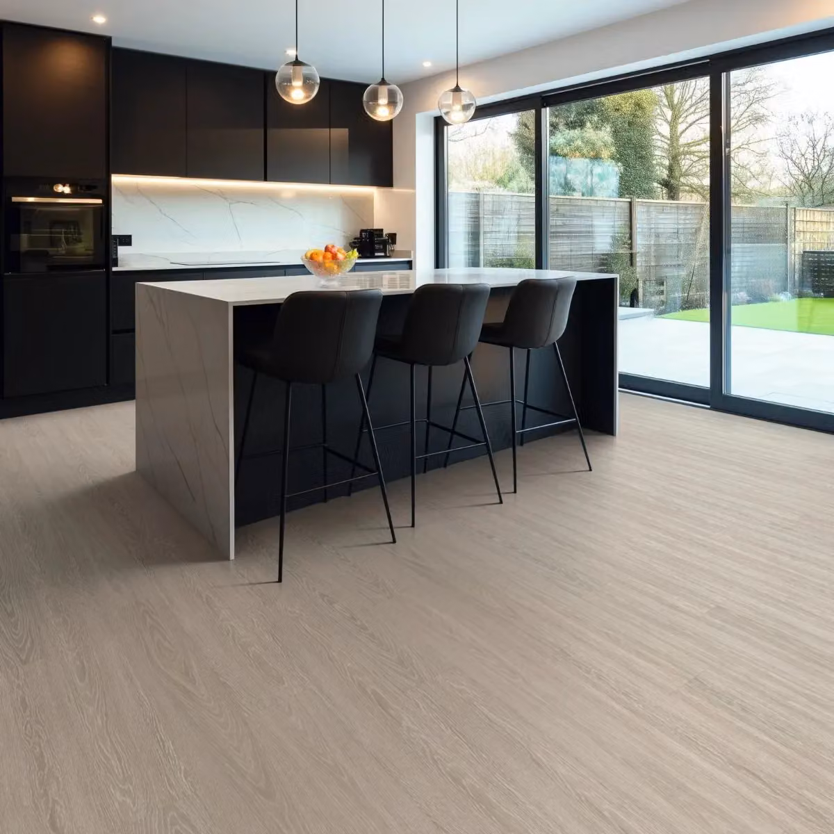 Palio Grey Wood Effect Glue Down Luxury Vinyl Tile Plank 2mm – 2