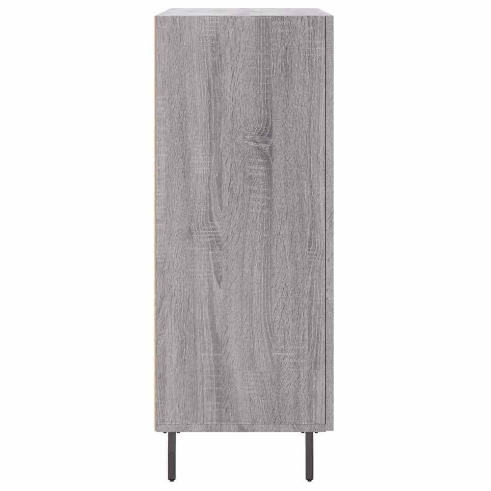 Berkfield Home Grey Sonoma Sideboard in Engineered Wood W/D/H: 69.5 x 34 x 90 cm – 2