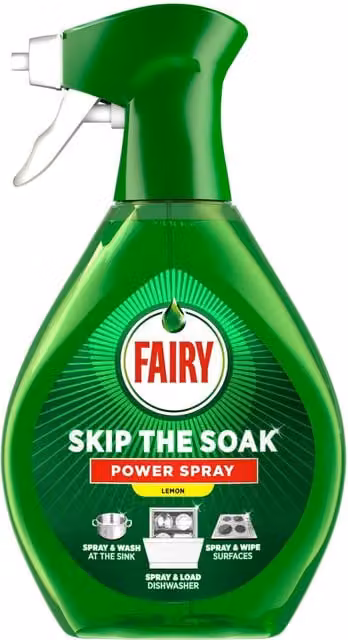 Fairy Skip the Soak Dish Power Spray Lemon 650 ml – 1