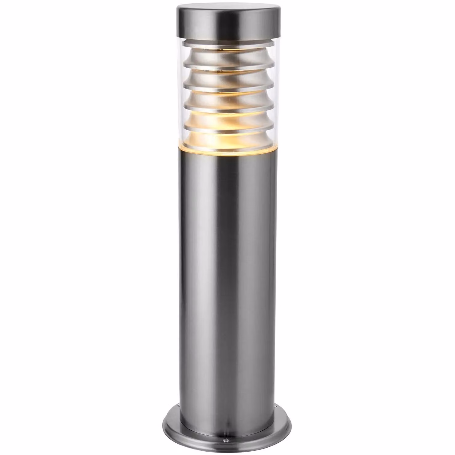 Loops 4 Pack Silver Stainless Steel IP44 Outdoor Bollard Lights for Garden and Terrace – 2