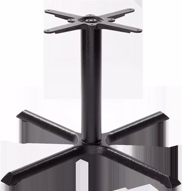 Netfurniture Black Cruciform Coffee Table Base, Height: 48 cm – 1
