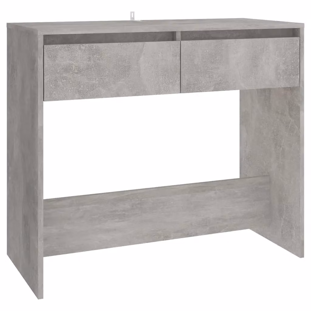 Berkfield Home Modern Concrete Grey Console Table W/D/H: 89 x 41 x 76.5 cm – 2