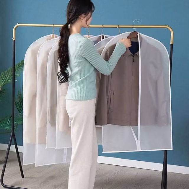 PAWNORA Breathable Garment Covers, 5 Pack, White, W: 60 cm x H: 120 cm