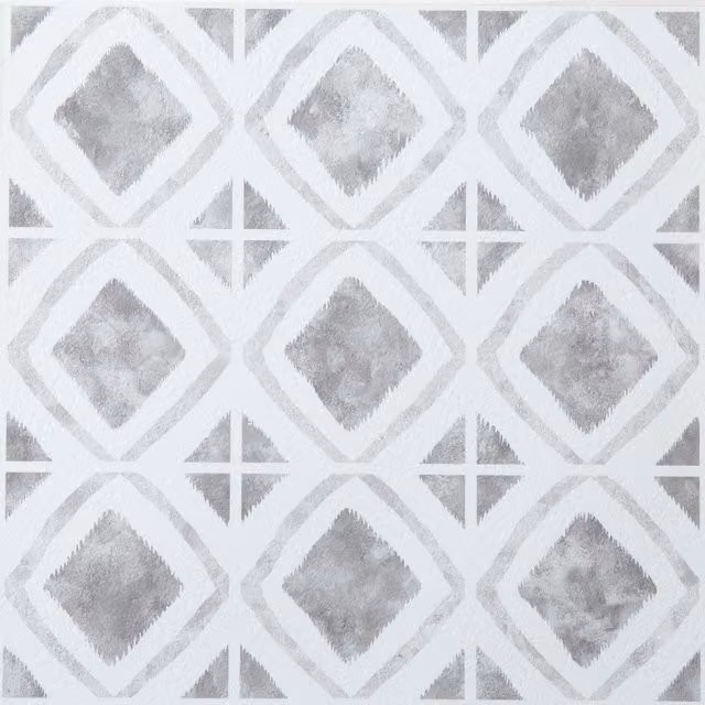 d-c-fix Ethnic Self-Adhesive Vinyl Floor Tiles, Grey, 1sqm