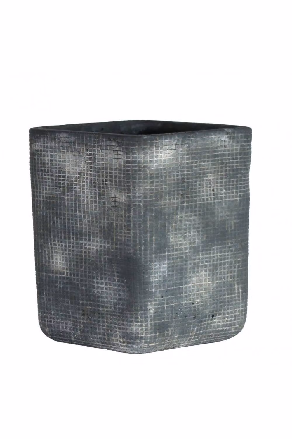 KDMD Grey Zen Geometric Ceramic Vase, 2 Pack, Height: 22 cm – 3