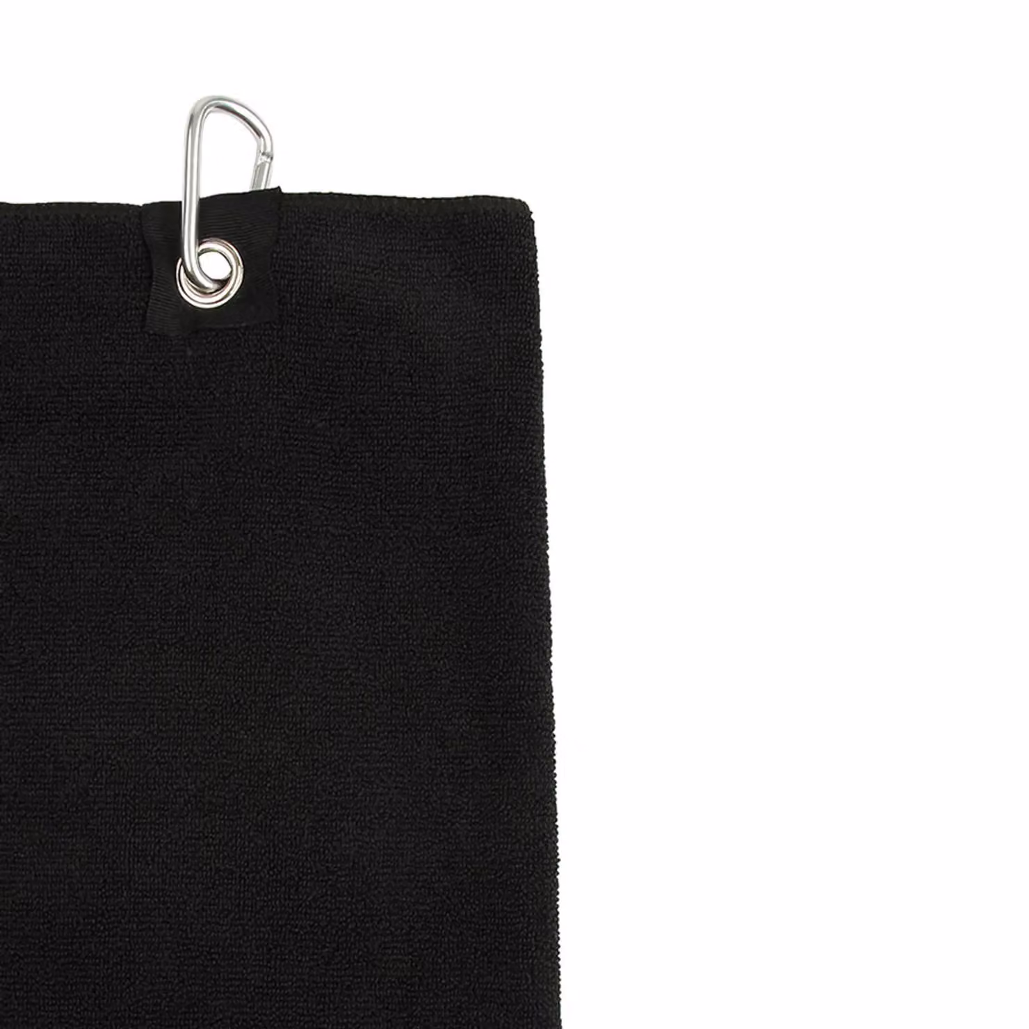 Towel City Microfibre Golf Towel in Black – 2