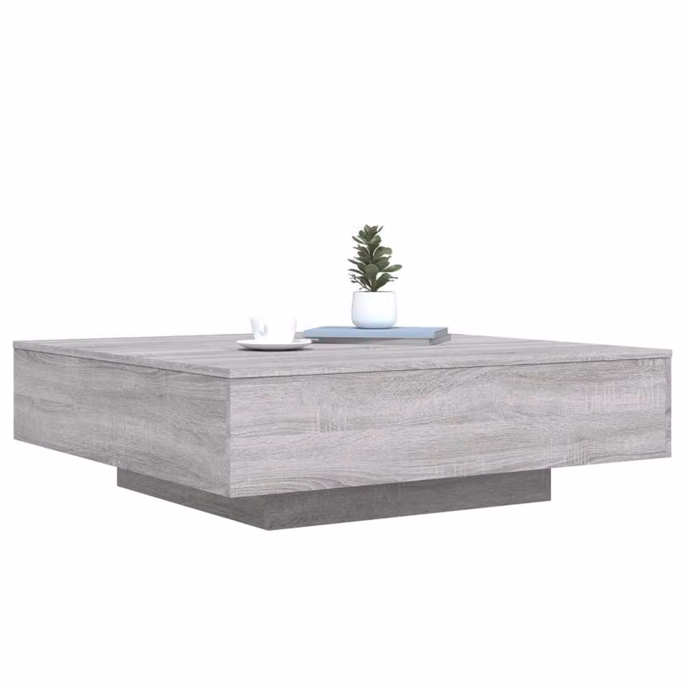 Berkfield Home Grey Sonoma Coffee Table, W/D/H: 100 x 100 x 31 cm – 3