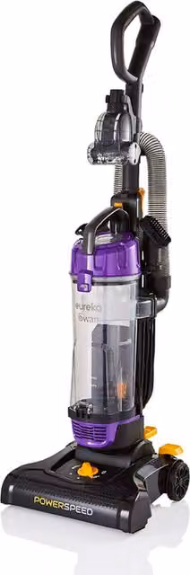 Swan Powerspeed Upright Vacuum Cleaner in Black and Multicolour with Pet Hair Function