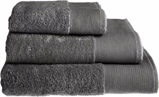 Allure Bath Fashions Marlborough Bamboo and Cotton Towels in Grey – 1
