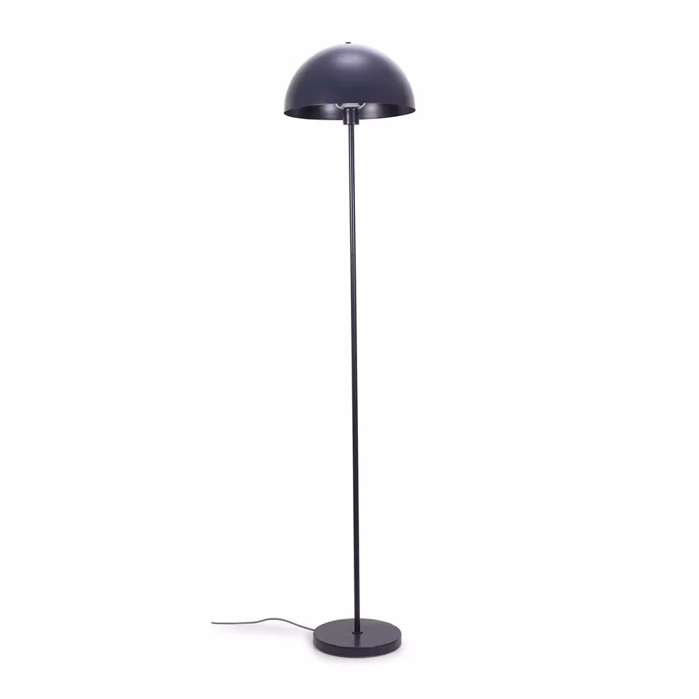 ValueLights Stassi Mushroom Dome Metal Freestanding Floor Lamp with LED Bulb in Blue – 2