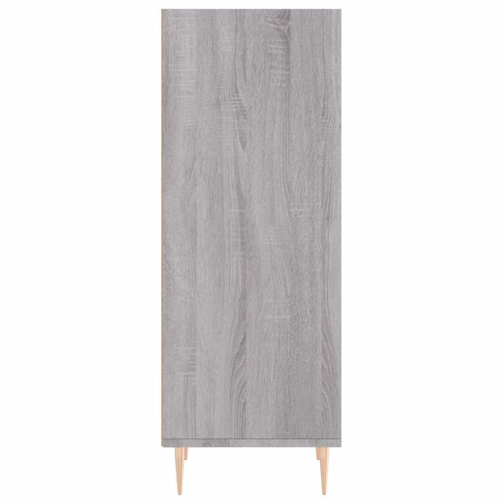 Berkfield Home Sonoma Grey Sideboard in Engineered Wood, W/D/H: 34.5 x 32.5 x 90 cm – 2