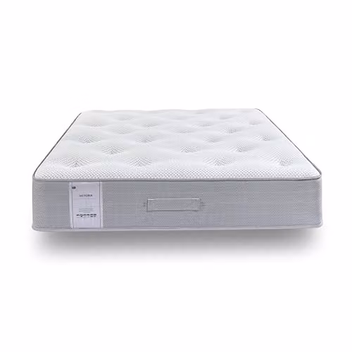 Bedmaster Victoria 2000 Cashmere Pocket Sprung Mattress, White, Small Single, W/D/H: 75 x 190 x 25 cm – 3
