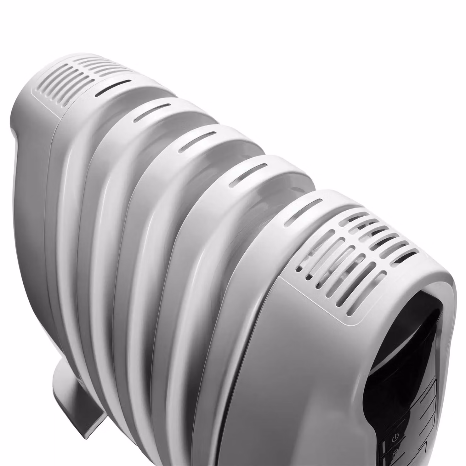 Delonghi 500W Nano Oil Filled Freestanding Radiator with Thermostat, White – 3