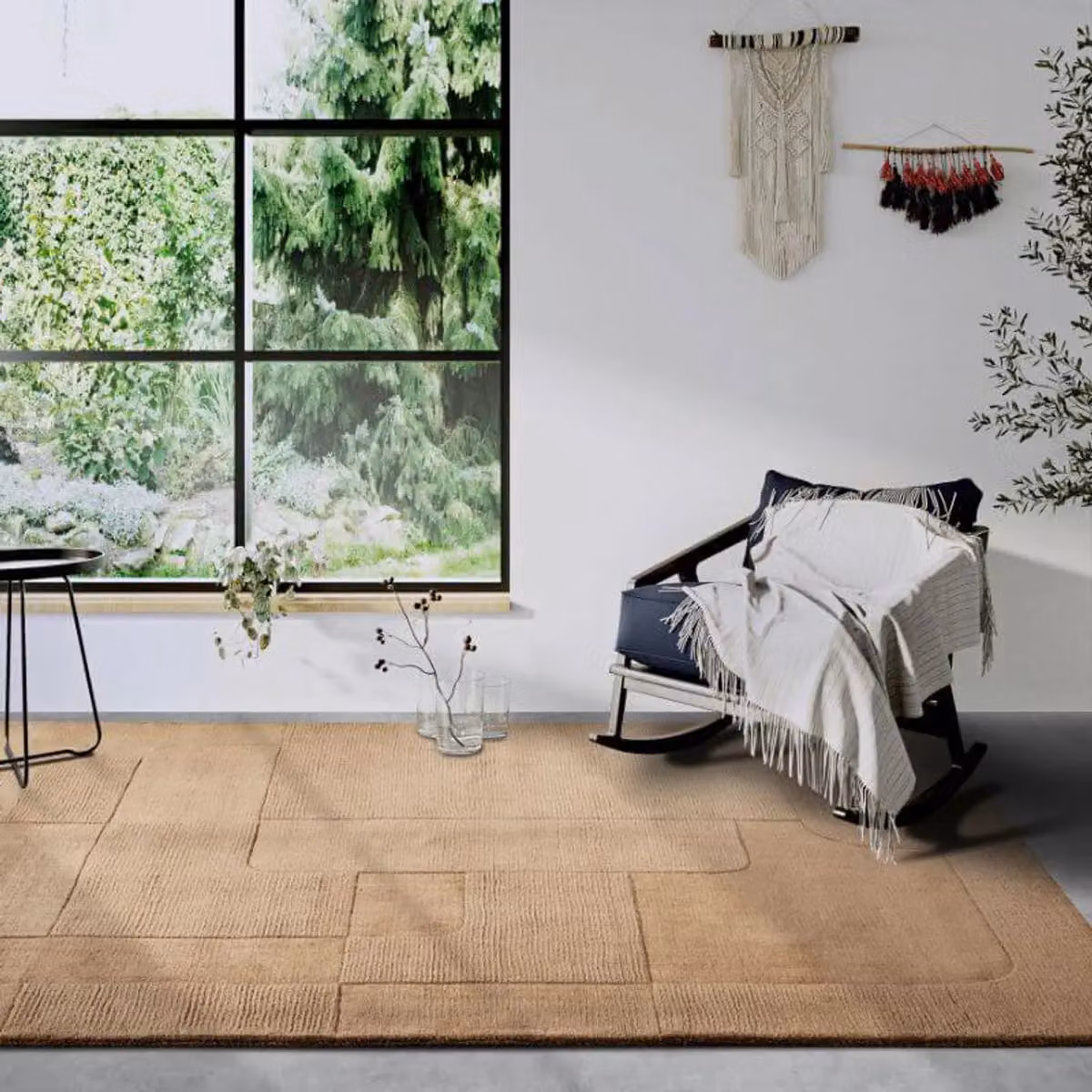 Villeroy & Boch 1906 Charlotte Handwoven Wool Rug in Beige, W: 80 cm, L: 150 cm – 2