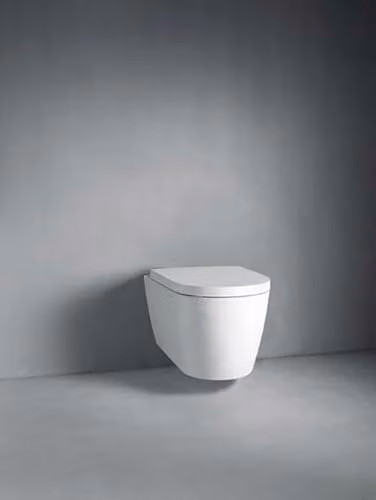 Duravit Me by Starck Toilet Seat in White, Urea Thermoset with Stainless Steel Hinges – 2