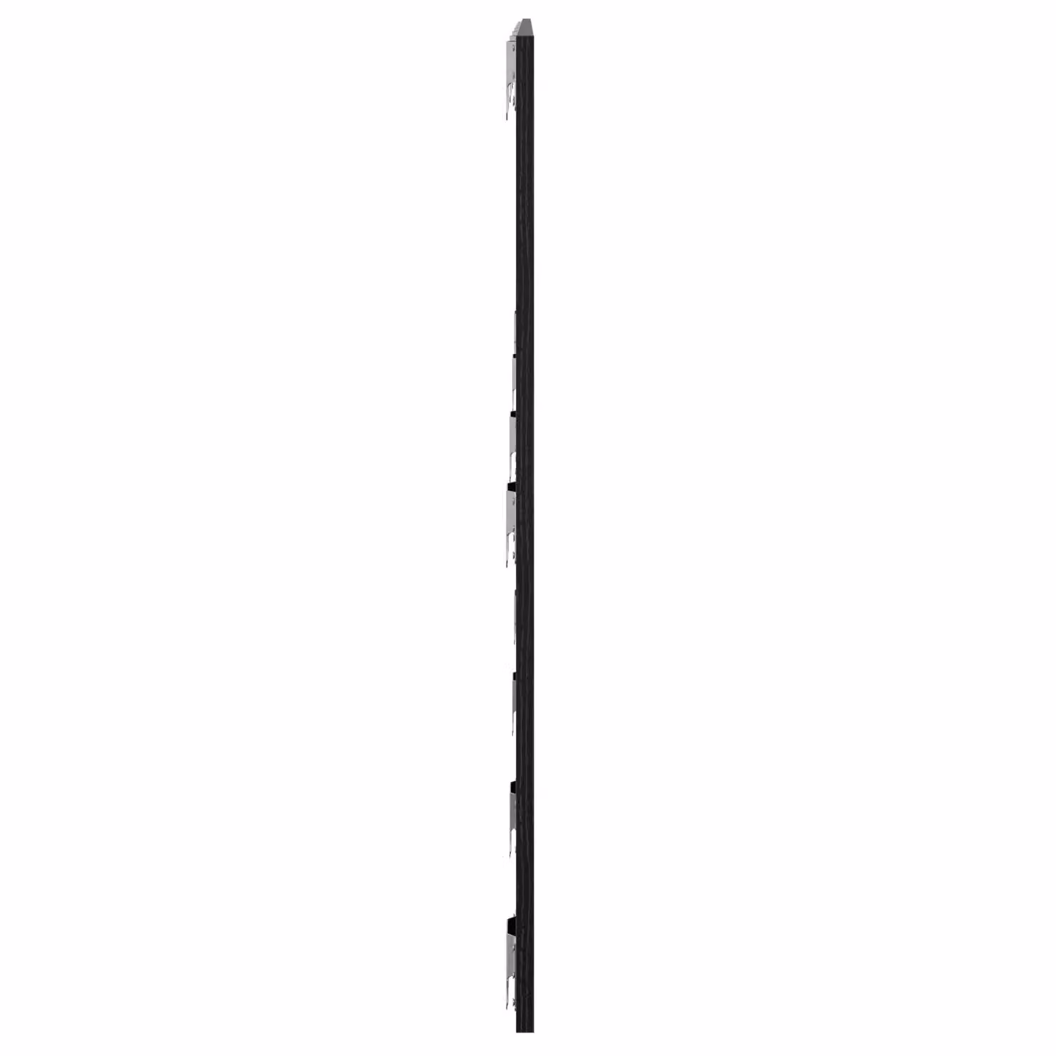 Berkfield Home Black Oak Wall Mounted Headboard in Engineered Wood, W: 240 cm, D: 1.5 cm, H: 80 cm – 3