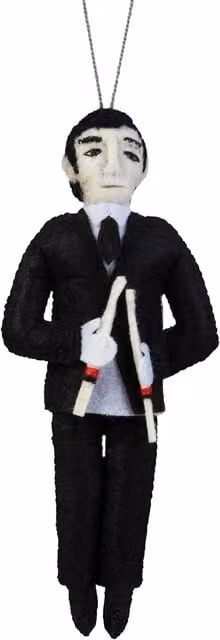 House of Hackney Ringo Starr Multicolour Felt Christmas Hanging Decoration