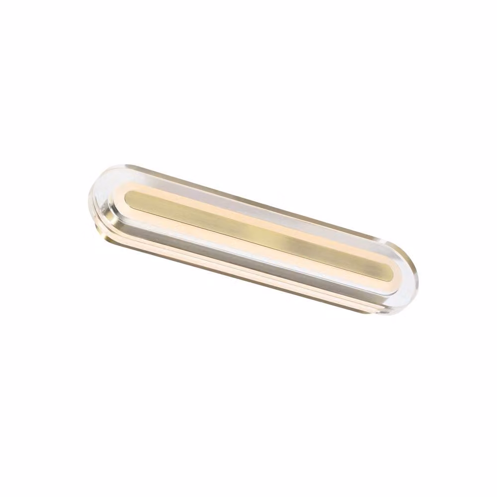 Nordlux Cavara LED Wall Light in Gold/Brass with IP44 Rating for Bathrooms – 2
