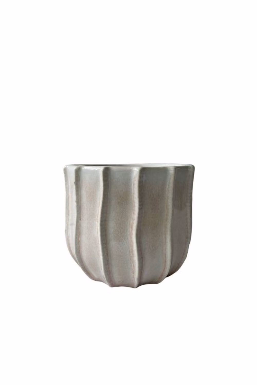KDMD Hortus Porto Ceramic Tabletop Flower Pot, Pink and Beige, 4 Pack, W: 8 cm, D: 7 cm – 2