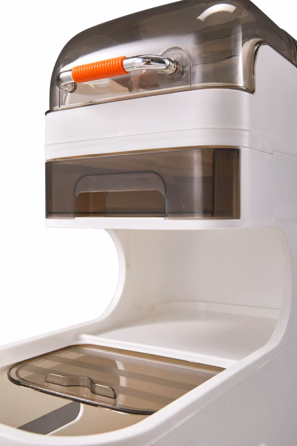 Garden Sanctuary 6-Tier Narrow Storage Organizer with Drawers and Castors in White – 3