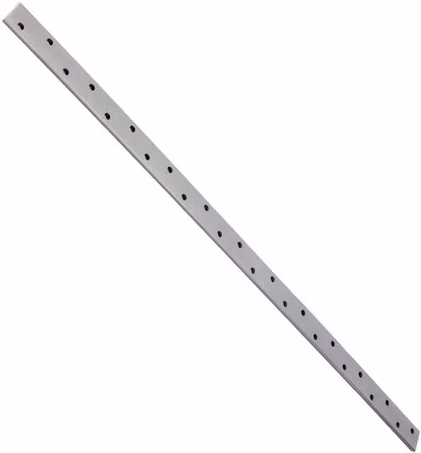 Teco Galvanised Steel Flat Restraint Perforated Strip, Grey, Box of 10