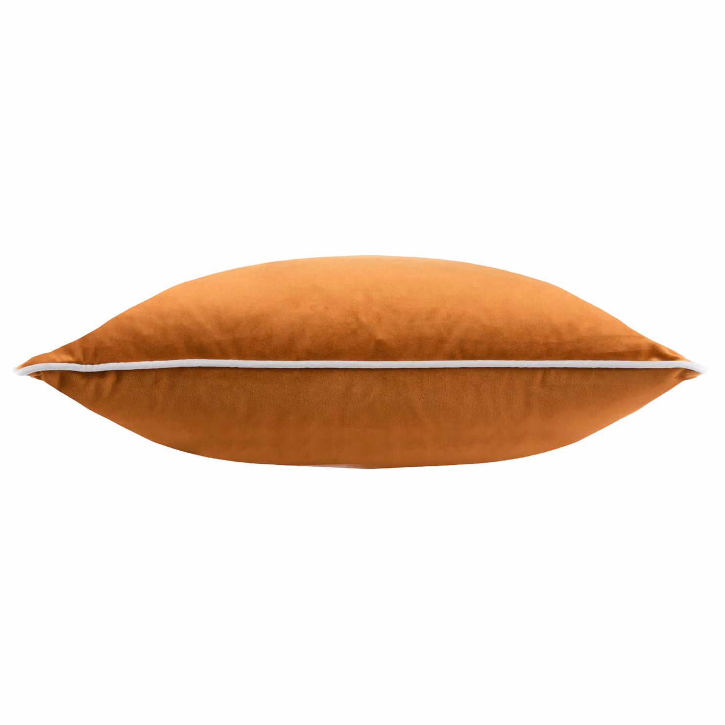 Paoletti Riva Home Meridian Orange Velvet Square Cushion, W/D/H: 55 x 55 x 55 cm – 3