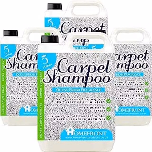 Homefront Ocean Fresh Carpet Shampoo, Blue, 20 kg