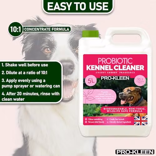 Pro-Kleen ProBiotic Kennel Cleaner Cherry Fragrance, 3 x 5 l – 4