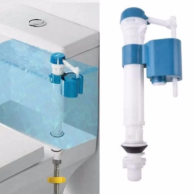SPETLEK White Dual Push Flush Toilet Cistern Repair Kit and Tool Set