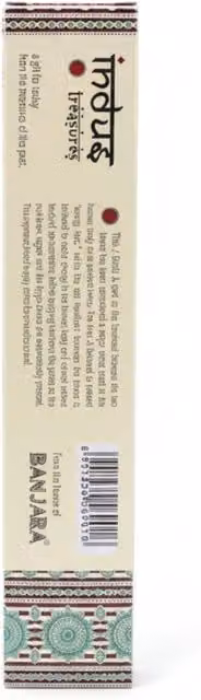 Indus Treasures Natural Vetivert Incense Sticks with Woody Aroma, Brown