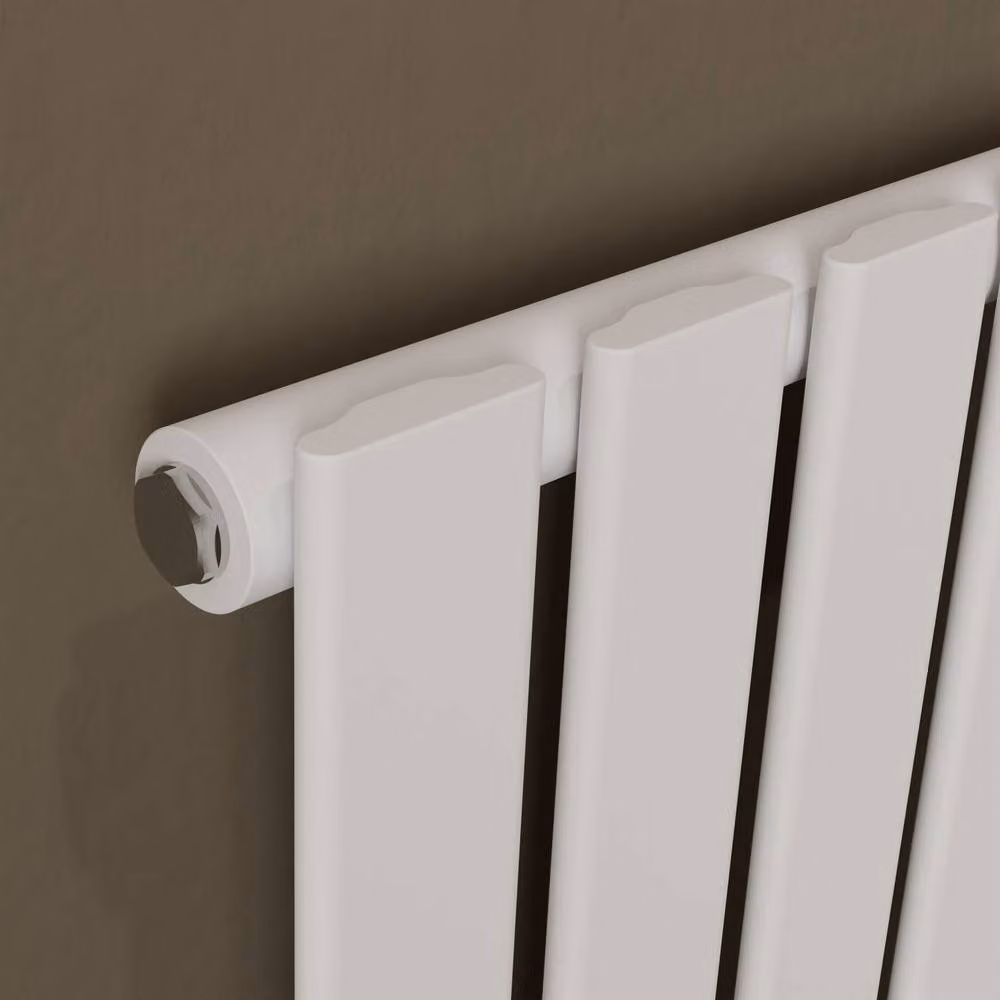 Bathroom Kingdom Vega White Single Flat Panel Vertical Radiator H: 180 cm, W: 60 cm – 2