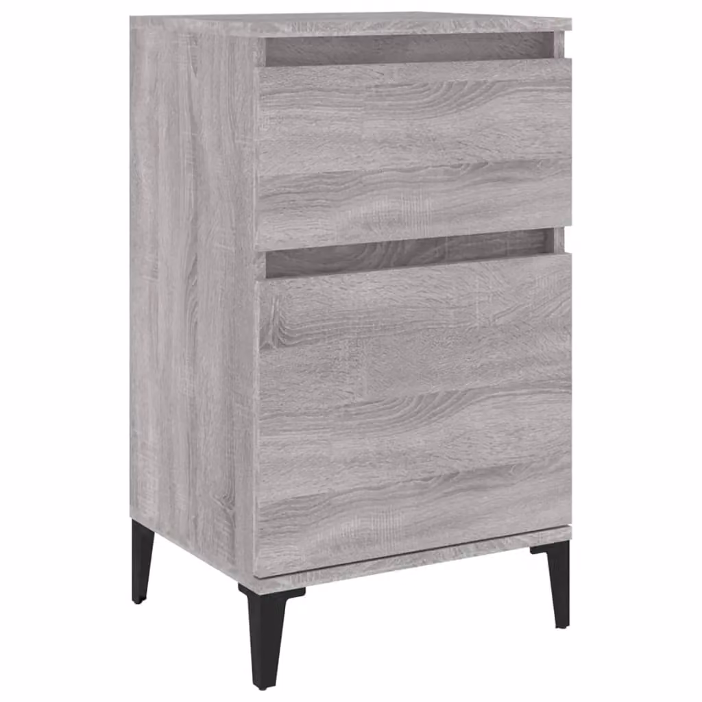 Berkfield Home Grey Sonoma Bedside Cabinet W/D/H: 40 x 35 x 70 cm – 2