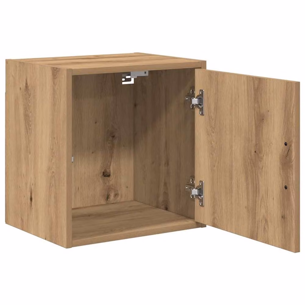 Berkfield Home Artisan Oak Wall Mounted Garage Cabinet in Brown – 3