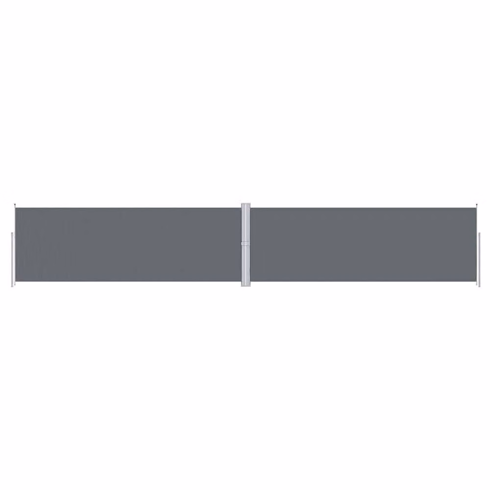 Berkfield Home Retractable Side Awning in Anthracite Grey, W/H: 1000 x 180 cm – 2