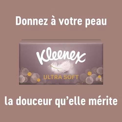 Kleenex Ultra-Soft Tissues, 24 Boxes of 64 Tissues, White and Multicolour – 3