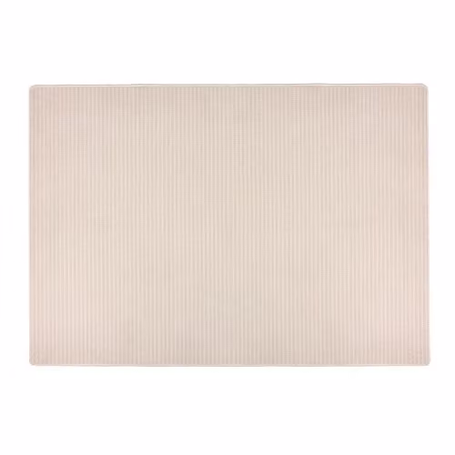 My Mat Sculptured Waffle Texture Ivory Rug, W: 140 cm, L: 200 cm